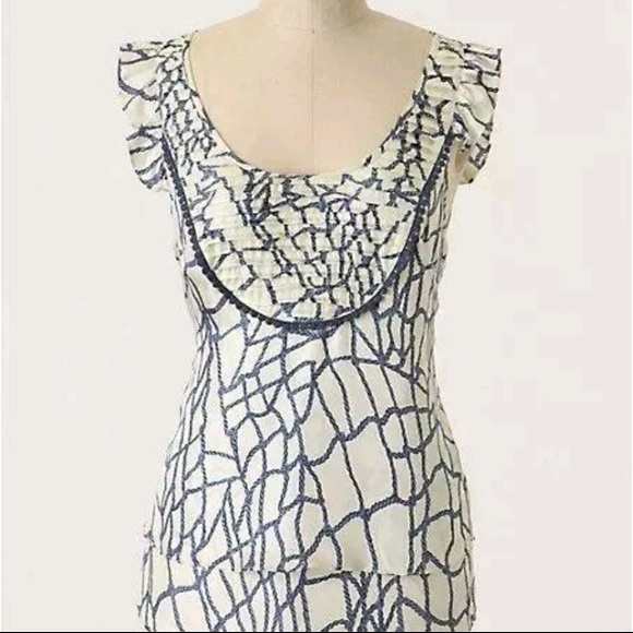 Anthropologie Lil Blouse 🌸 50% OFF BUNDLES - Picture 1 of 5